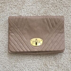 South Moon Under Tan Crossbody Clutch